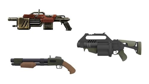 Textured Gun pack preview image